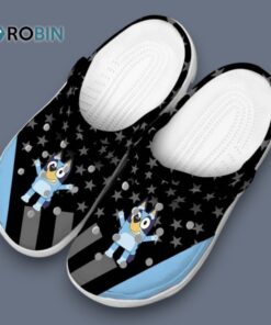 Bluey Stellar Stripes Theme Classic Crocs Bluey Stellar Stripes Theme Classic Crocs
