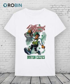 Boston Celtics Different Here Mascot Shirt
