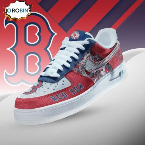 Boston Red Sox Premium Air Force Sneaker Limited Edition MH