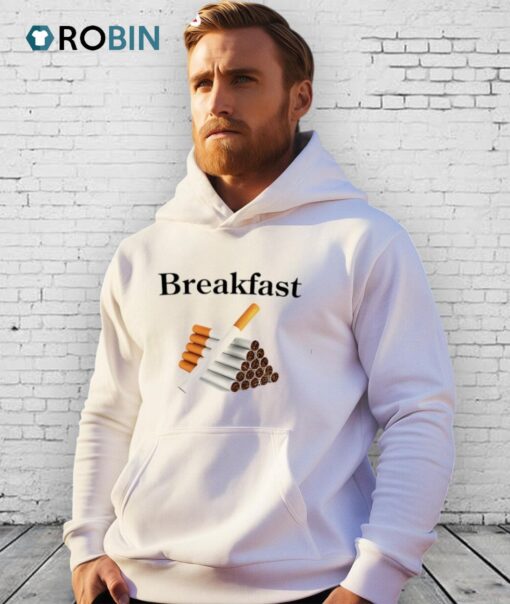 Breakfast Cigarette Shirt