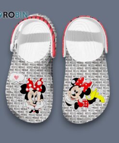 Breathable Minnie Mouse Cartoon Classic Crocs