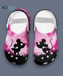 Breathable Night Shoes Love Yourself Personalized Mickey Mouse Clogs