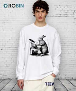 Bunny Rabbit Drummer Vintage Shirt