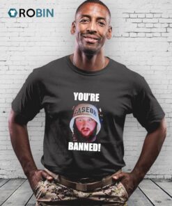 Caseoh You’re Banned Shirt