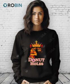 Cat King Donut Holes Shirt