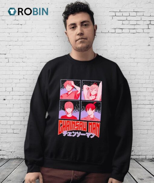 Chainsaw Man Tonal Group Shirt