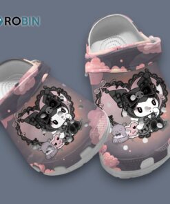 Charming Fashionable Kuromi Cartoon Classic Crocs