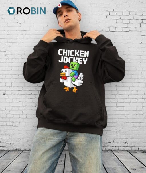 Chicken Jockey Robot Shirt