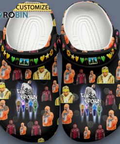 Chris Brown Music Classic Crocs