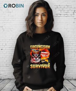 Circumcision Survivor Cat Shirt