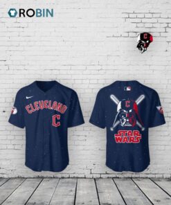 Cleveland Baseball Limited Cleveland x Star Wars 2025 Navy Baseball Jersey Shirt Style
