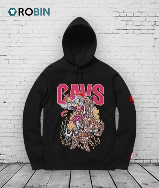Cleveland Cavaliers Warren Lotas Skeleton Shirt
