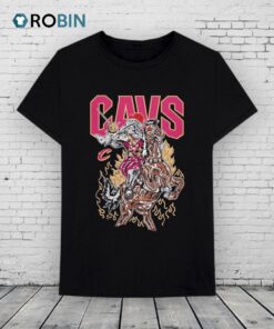 Cleveland Cavaliers Warren Lotas Skeleton Shirt
