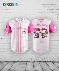 Cleveland Guardians MLB x Hello Kitty Night Game Limited Edition Baseball Jersey Shirt Style 2025 Cleveland Guardians MLB x Hello Kitty Night Game Limited Edition Baseball Jersey Shirt Style 2025