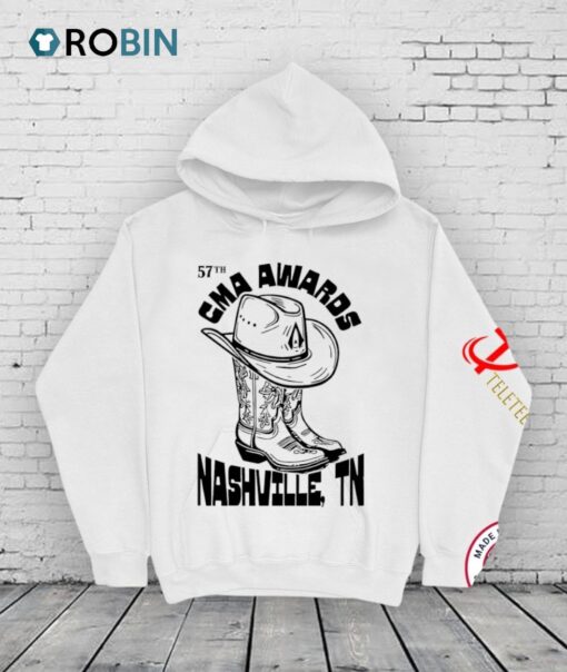 Cma Awards 57th Nashville Tn Boots Hat Shirt