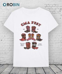 Cma Fest 2025 Country Music Assoc June 5th 8th Boots Shirt