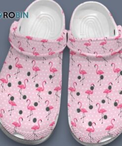 Comfortable Clogs Flamingo Pink Slippers