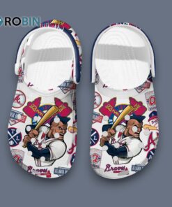 Cool Design Atlata Braves MLB Sport 3D Printed Crocs