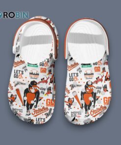 Cool Design Baltimore Orioles MLB Classic 3D Printed Crocs Cool Design Baltimore Orioles MLB Classic 3D Printed Crocs