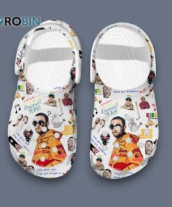 Cool Music Clogs Mac Miller Unisex Slippers, The Best Gift For Mac Miller Fans