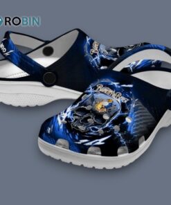 Custom Name Beauty And The Beast Gothic Skull Classic Crocs