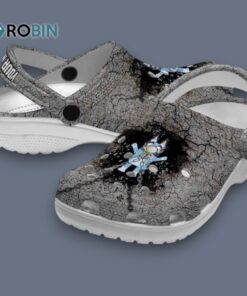 Custom Name Bluey Cracked Ground Texture Classic Crocs Custom Name Bluey Cracked Ground Texture Classic Crocs