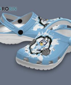 Custom Name Bluey Gripping Hand Classic Crocs