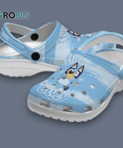 Custom Name Bluey Paint Splatter Graphics Classic Crocs Custom Name Bluey Paint Splatter Graphics Classic Crocs