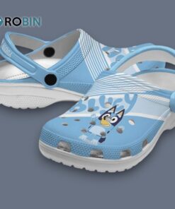 Custom Name Bluey Vibrant Dual Tone Classic Crocs