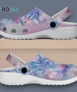 Custom Text Halloween Horror Face Classic Clogs
