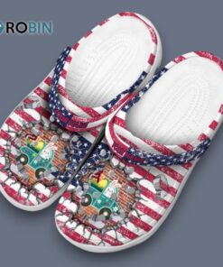 Custom Name Easter Freedom Splinter Classic Crocs