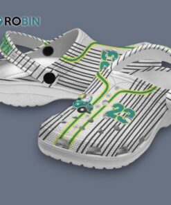 Custom Name Easter Pinstripe Pattern Classic Crocs Custom Name Easter Pinstripe Pattern Classic Crocs