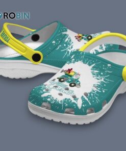 Custom Name Easter Splash Art Classic Crocs