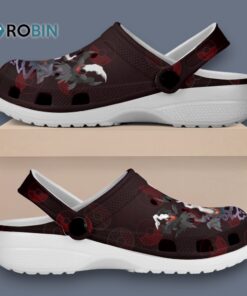 Custom Name Fire Gray Dragon Pokemon Anime Classic Crocs