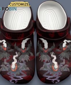 Custom Name Fire Gray Dragon Pokemon Anime Classic Crocs