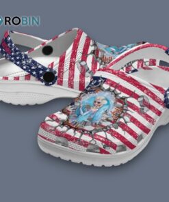 Custom Name Frozen Freedom Splinter Classic Crocs Custom Name Frozen Freedom Splinter Classic Crocs