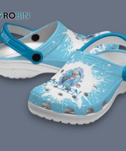 Custom Name Frozen Splash Art Classic Crocs