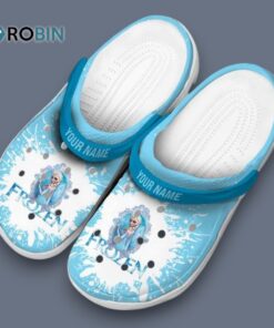 Custom Name Frozen Splash Art Classic Crocs Custom Name Frozen Splash Art Classic Crocs
