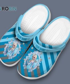 Custom Name Frozen Starspangled Graphic Classic Crocs Custom Name Frozen Starspangled Graphic Classic Crocs