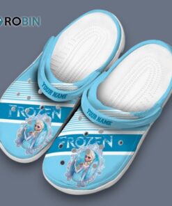 Custom Name Frozen Vibrant Dualtone Classic Crocs