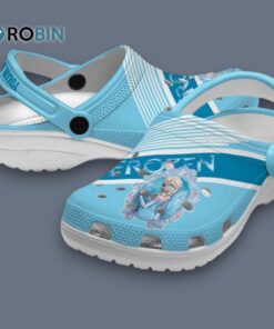 Custom Name Frozen Vibrant Dualtone Classic Crocs