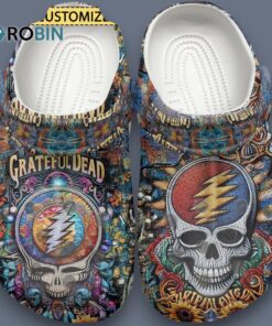 Custom Name Grateful Dead Music Specil Limited Design Classic Crocs