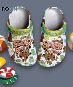 Custom Name Happy Playful Scooby Doo Cartoon Classic Crocs