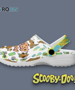 Custom Name Happy Playful Scooby Doo Cartoon Classic Crocs