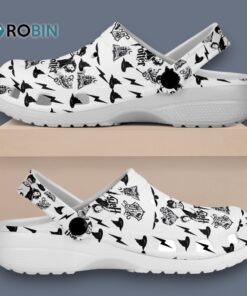 Custom Name Harry Potter Movie And The Prisoner Of Azkaban Black White Classic Crocs