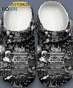 Custom Name Harry Potter Movie Magic Books Black Classic Crocs