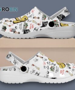 Custom Name Korn Music Still A Freak White Classic Crocs
