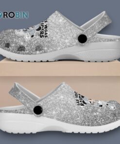 Custom Name Mickey And Las Vegas Raiders Nfl Sport Twing Silver Classic Crocs