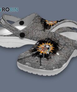 Custom Name Moana Cracked Ground Texture Classic Crocs Custom Name Moana Cracked Ground Texture Classic Crocs