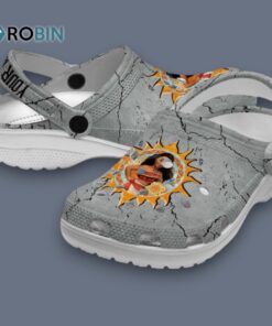 Custom Name Moana Cracked Texture Classic Crocs